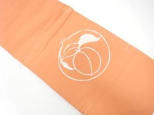 未使用品　壷に木の実模様織り出し　名古屋帯
